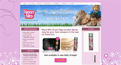Desktop Screenshot of neonnits.com